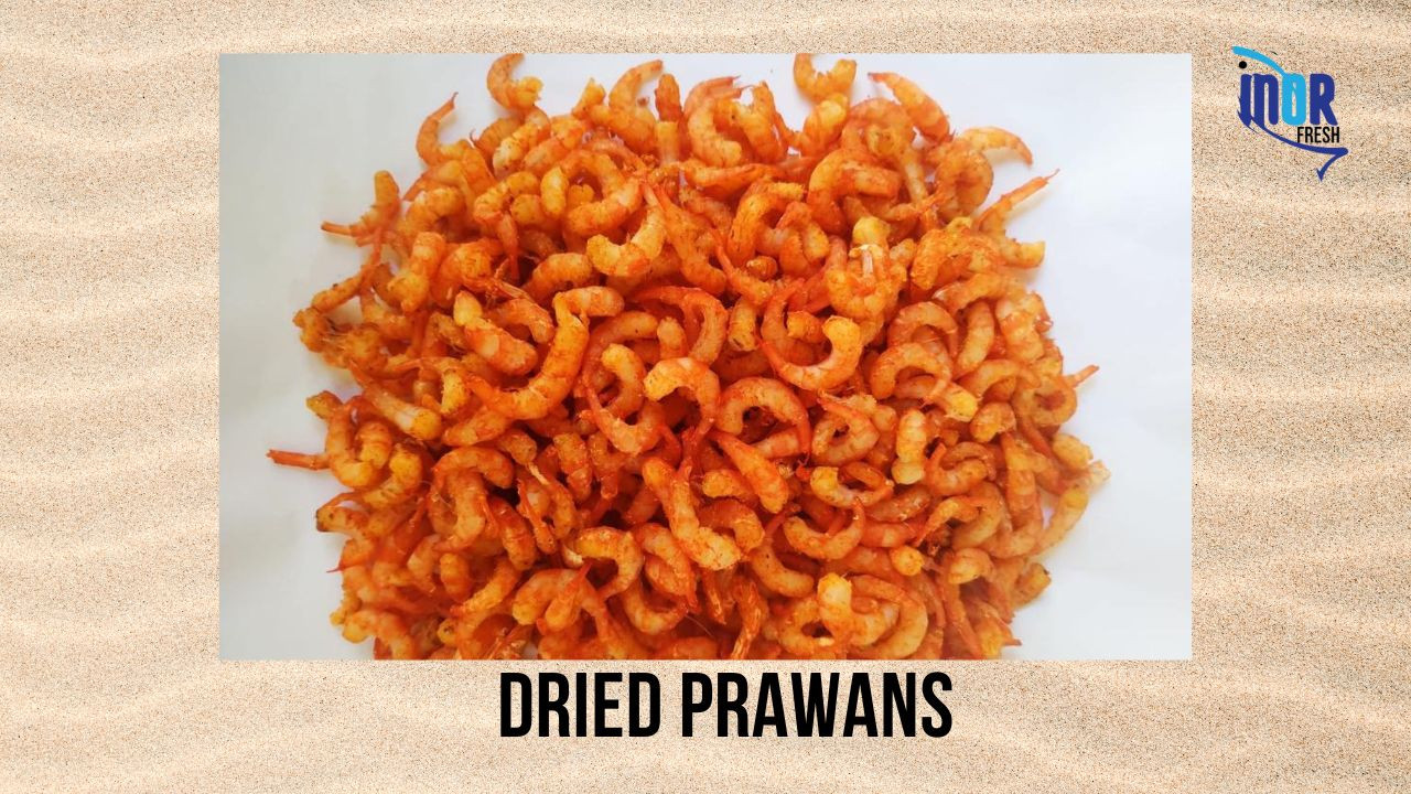 Dried prawns, also known as dried shrimp or shrimp flakes, are a type